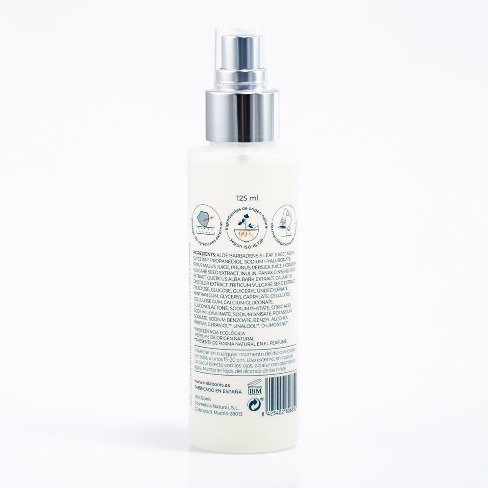 Bruma de cara refrescante y protectora antipolución. 125 ML. Editar texto alternativo